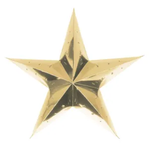 Gold Star Paper Lantern - 60cm