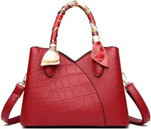 Handbag for Women Elegant Satchel Handbag Soft Leather Tote Bag Shoulder Handbag Crossbody Bag Designer Top Handle Bag