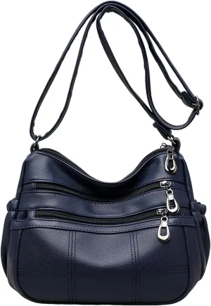 Handbags for Women Crossbody Multiple Pockets Adjustable Strap Hobo Retro Shoulder Bags Casual Outings Women Purse