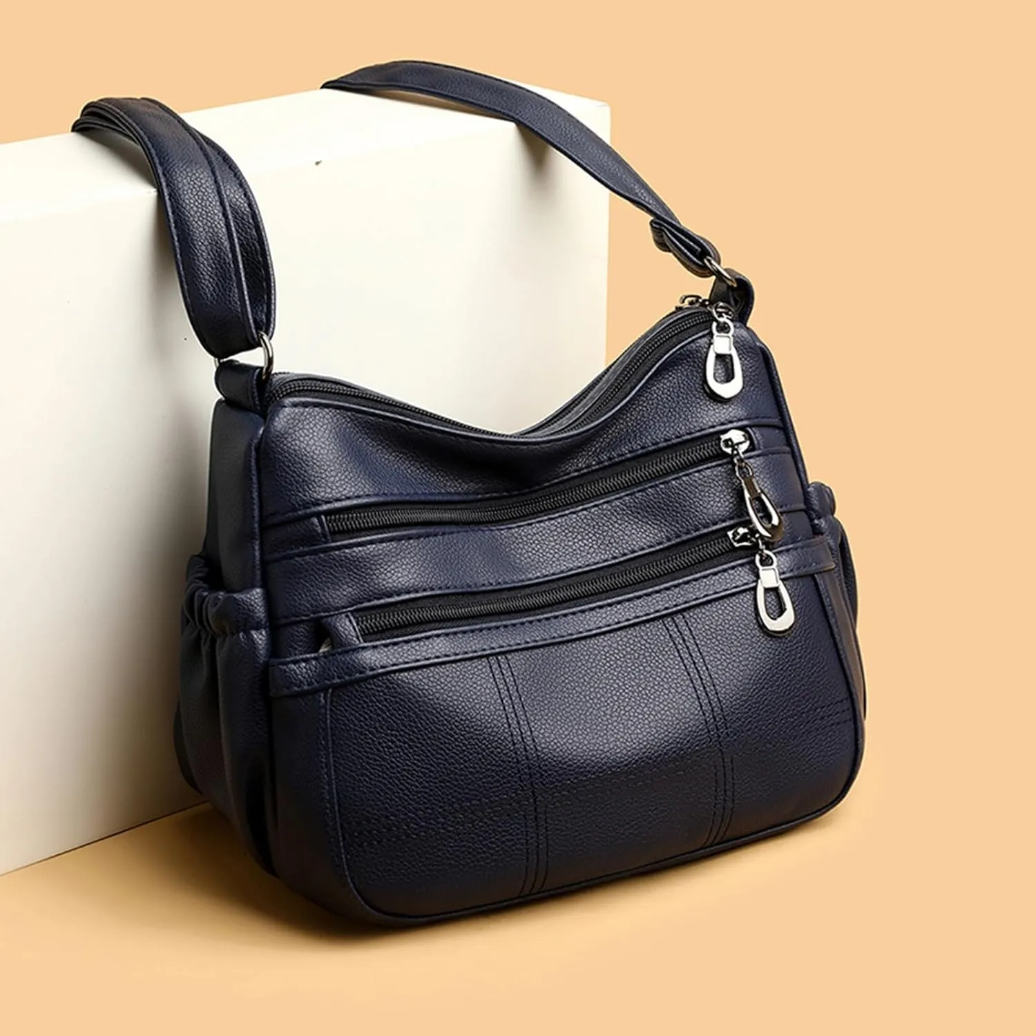 Handbags for Women Crossbody Multiple Pockets Adjustable Strap Hobo Retro Shoulder Bags Casual Outings Women Purse