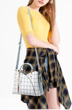 Handbags for Women Satchel Purses Patchwork Leather Handbag Crossbody Shoulder Bags Ladies Crossbody Bags