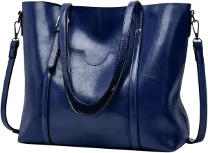 Handbags for Womens PU Leather Zipper Tote Bag Purse Roomy Crossbody Classic Satchel Hobo Shoulder Bags