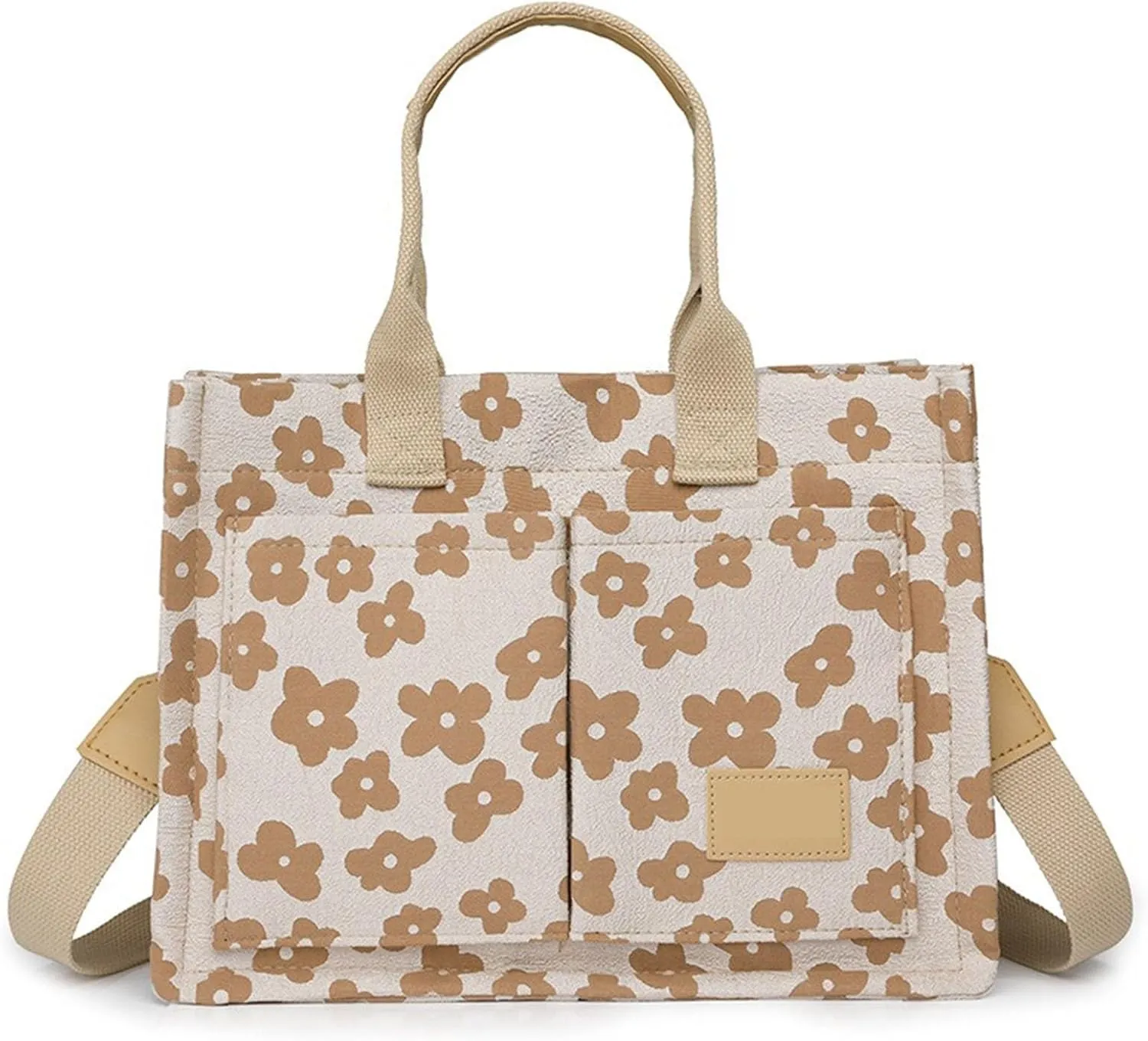 Handbags for Womens Top Handle Shoulder Purse Satchel Bags Roomy Capacity Fashion Canvas Hobo Tote Bag