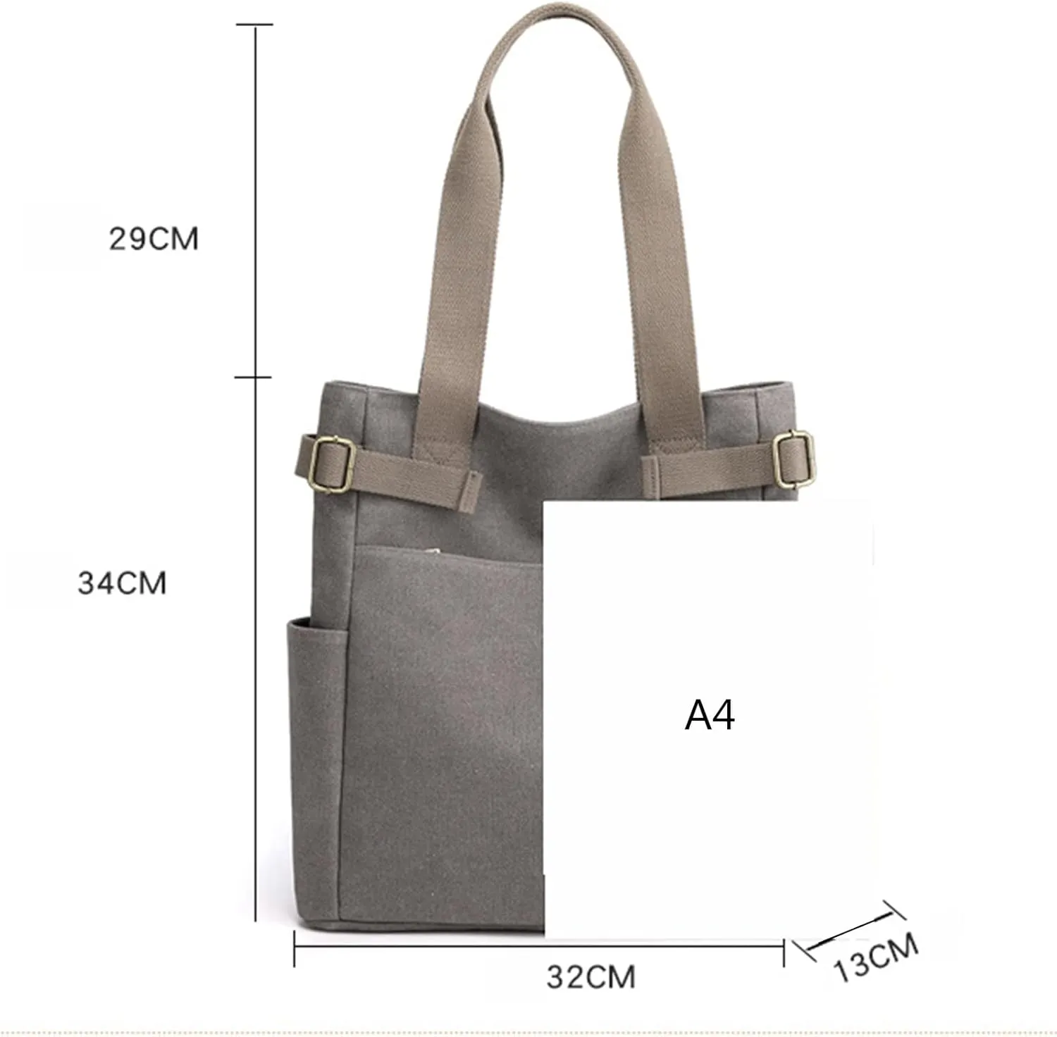 Handbags for Womens Top Handle Shoulder Purse Satchel Bags Roomy Capacity Fashion Hobo Canvas Tote Bag Casual Lightweight