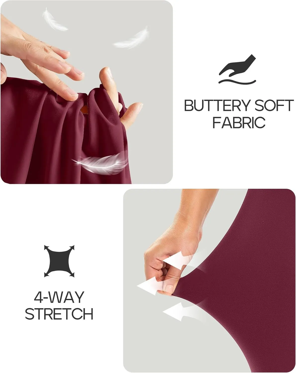Heathyoga Buttery Soft Leggings with Pockets for Women High Waisted Leggings for Women Tummy Control Yoga Pants 25"/28"