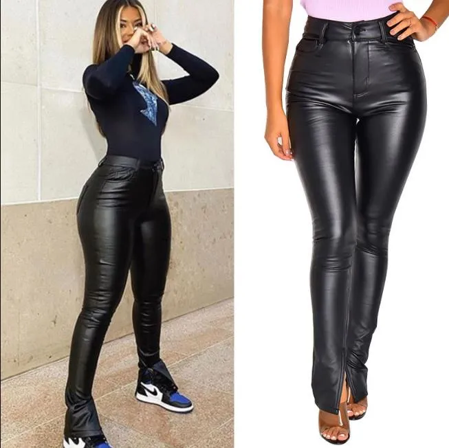 High Waist Pencil Pants