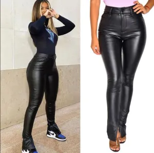 High Waist Pencil Pants