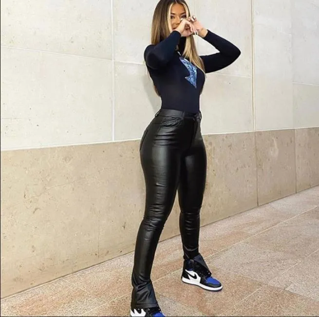 High Waist Pencil Pants