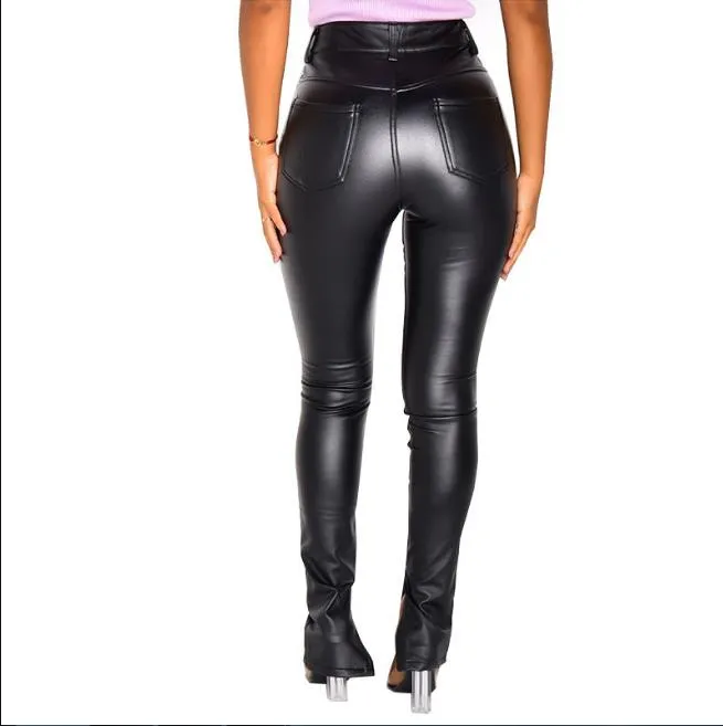 High Waist Pencil Pants