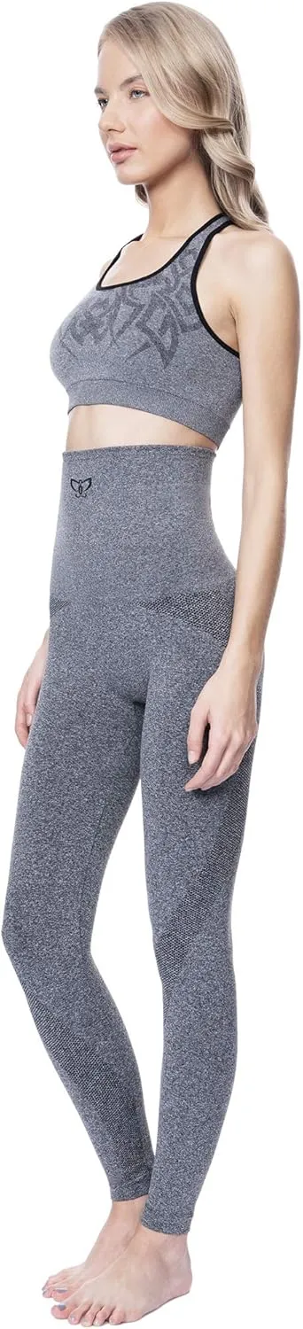 High Waist Tummy Compression Control Slimming Leggings