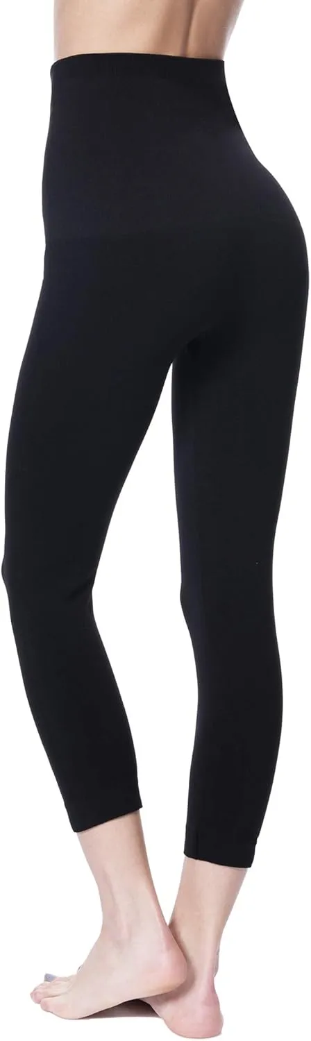 High Waist Tummy Compression Control Slimming Leggings
