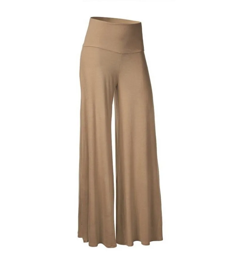 Hopa - High Waist Palazzo Pants