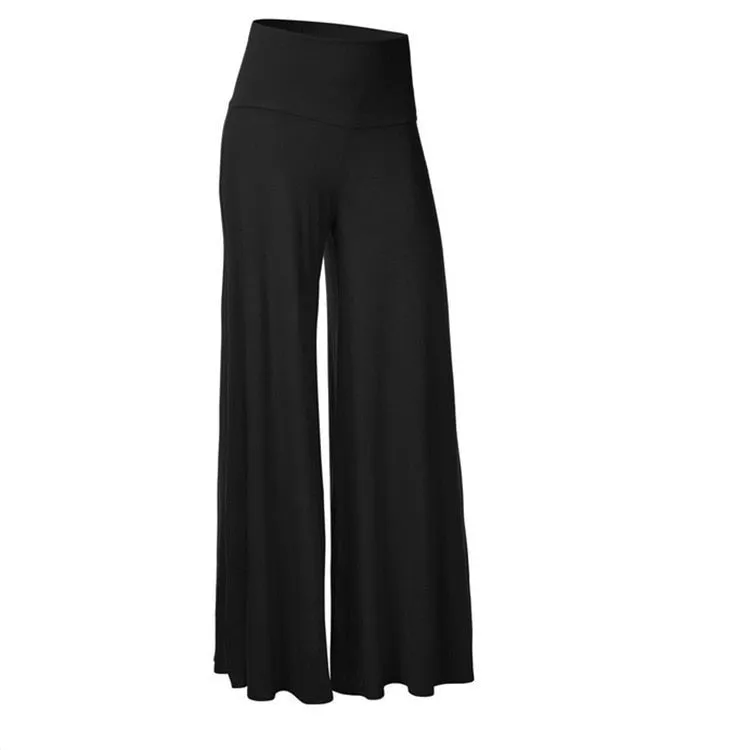 Hopa - High Waist Palazzo Pants