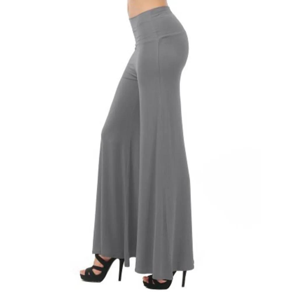 Hopa - High Waist Palazzo Pants