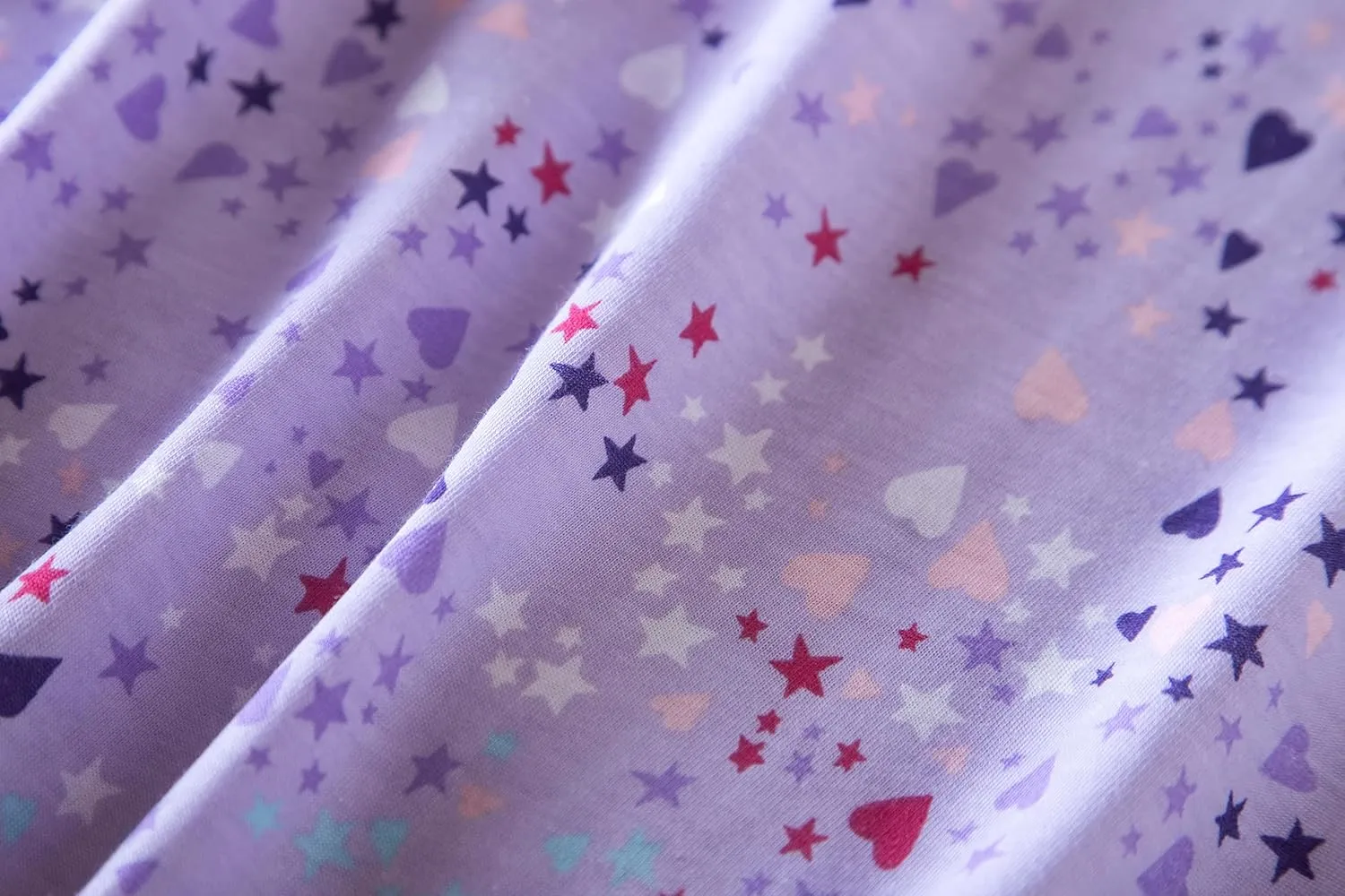 Inadays 3 Pack Women's Cotton Nightgown Sleepwear Short Sleeves Nightshirt Fun Print Sleepdress Loose Comfy Sleepshirts