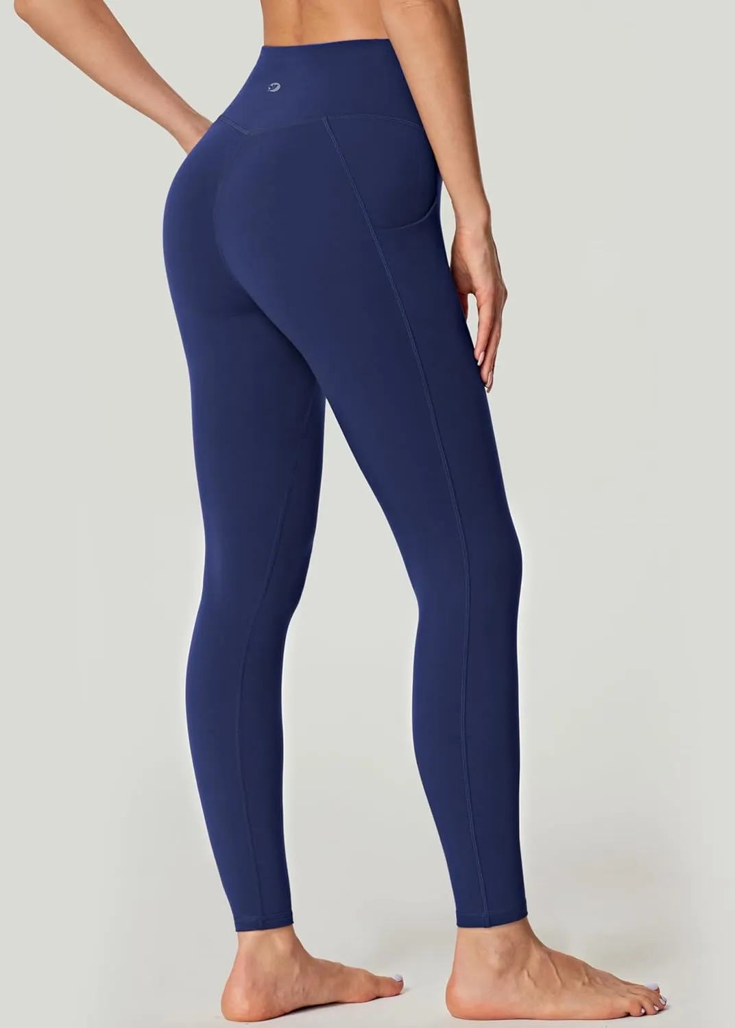 IUGA No Front Seam Leggings with Pockets for Women Buttery Soft Tummy Control Workout Leggings High Waisted Yoga Pants