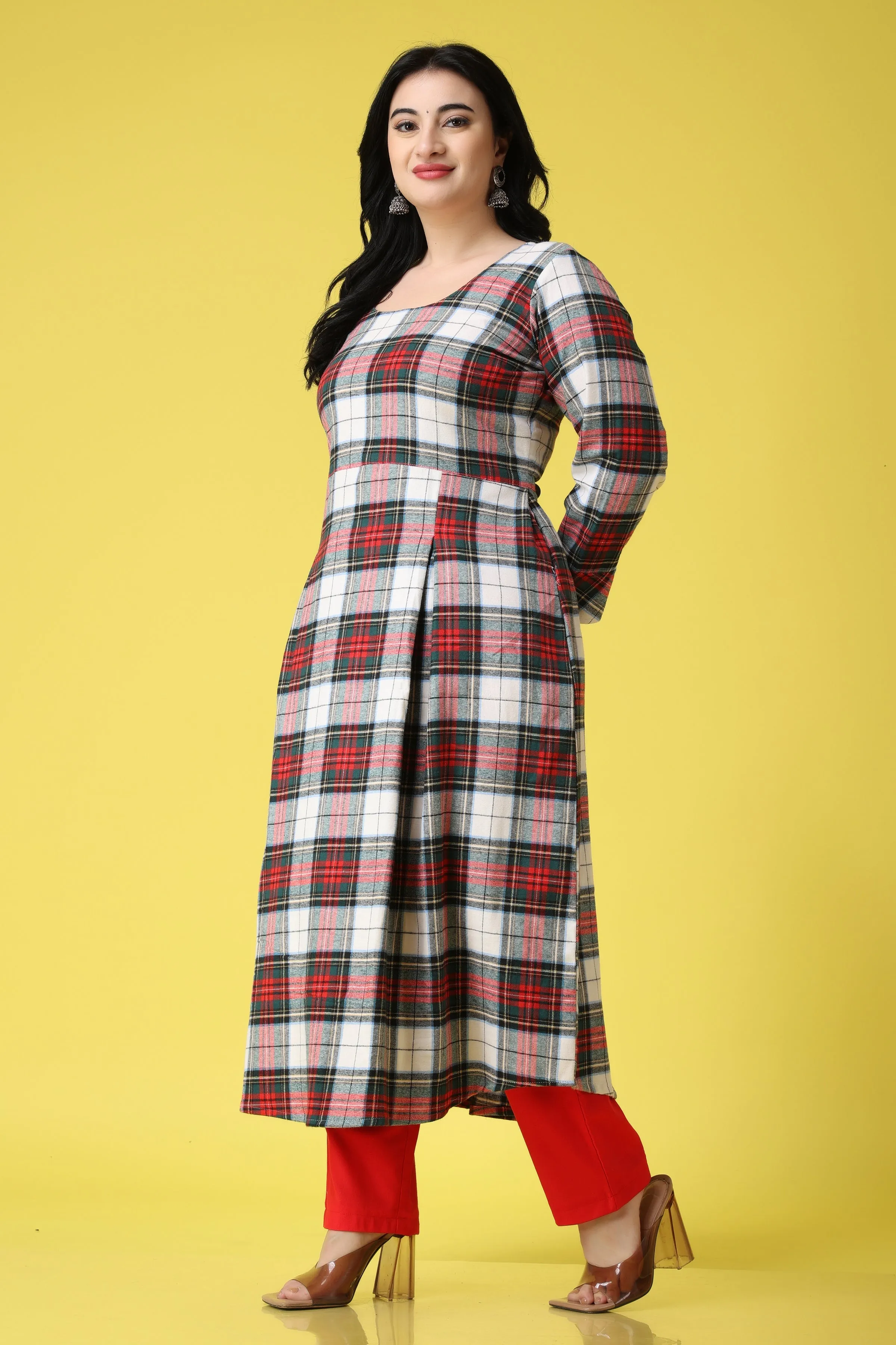 Just-A-Glance Woollen Kurta