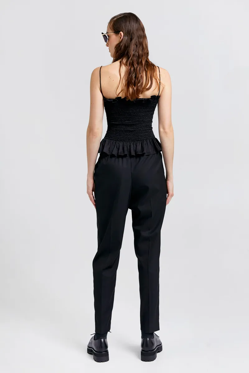 Karen Walker Tuxedo Nico Trousers // Black