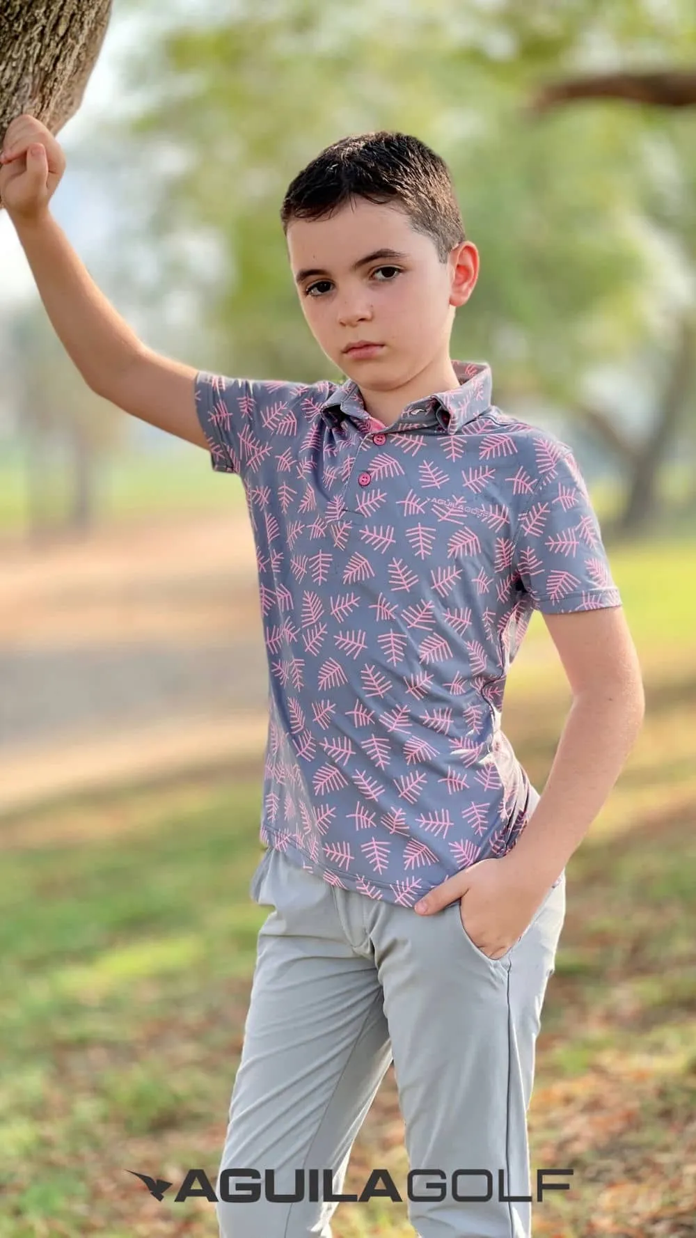 Kid’s Golf Pants 2 Way Stretch