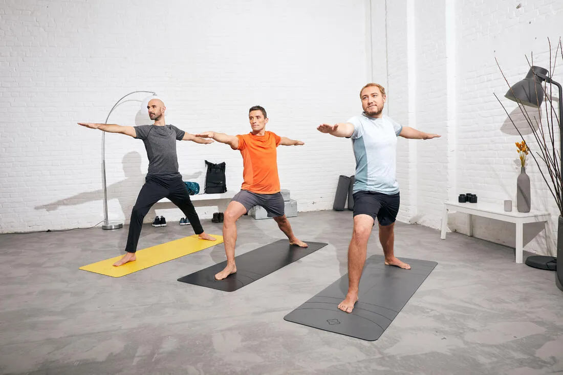 Kimjaly Men's Woven Dynamic Yoga Shorts