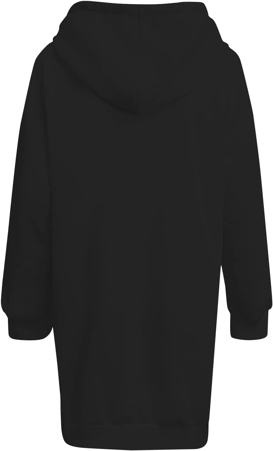 lcyhony Women's Fleece Oversized Sweatshirt Y2k Loose Comfy Hoodie Dress Winter Warm Long Sleeve Pullover Tops with Pockets