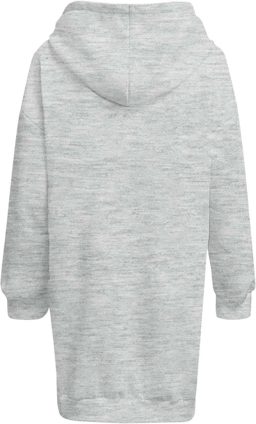 lcyhony Women's Fleece Oversized Sweatshirt Y2k Loose Comfy Hoodie Dress Winter Warm Long Sleeve Pullover Tops with Pockets
