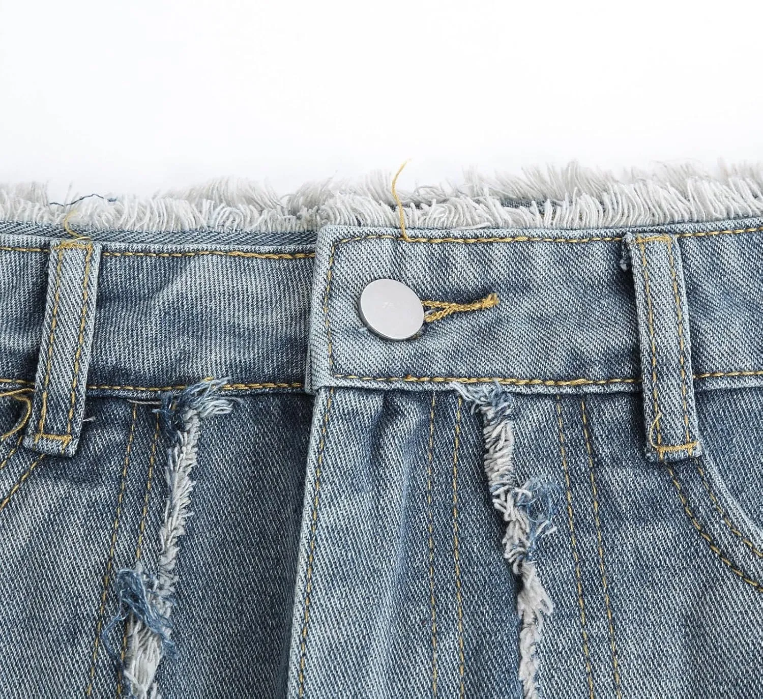Long Denim Skirts for Women High Waist Denim Maxi Skirt Flared Jean Skirt Pencil Jean Skirts Y2k with Pockets