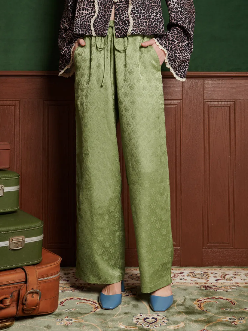 Lucas Jacquard Trousers