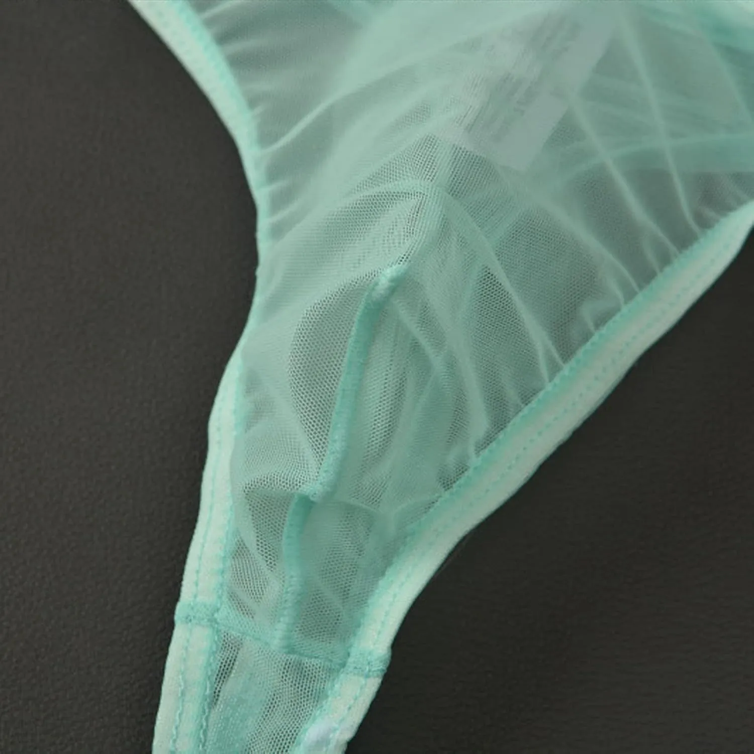 Male Lingerie Set,Men's Thong Underwear Ransparent Thong Thin Mesh Sexy Underwear Fun Mens G Strings & Thongs Underwear