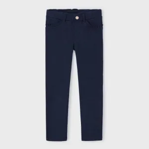 Mayoral Girls Fleece Trousers 511Aw24 Navy