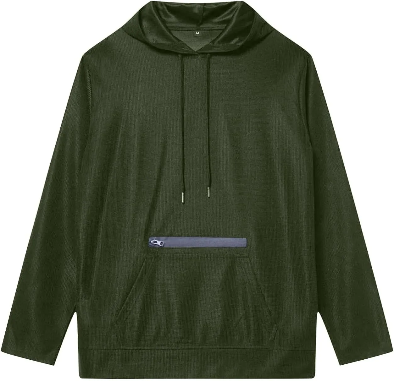 Mens Casual Long Sleeve Workout Loose Hoodies With Pocket 2024