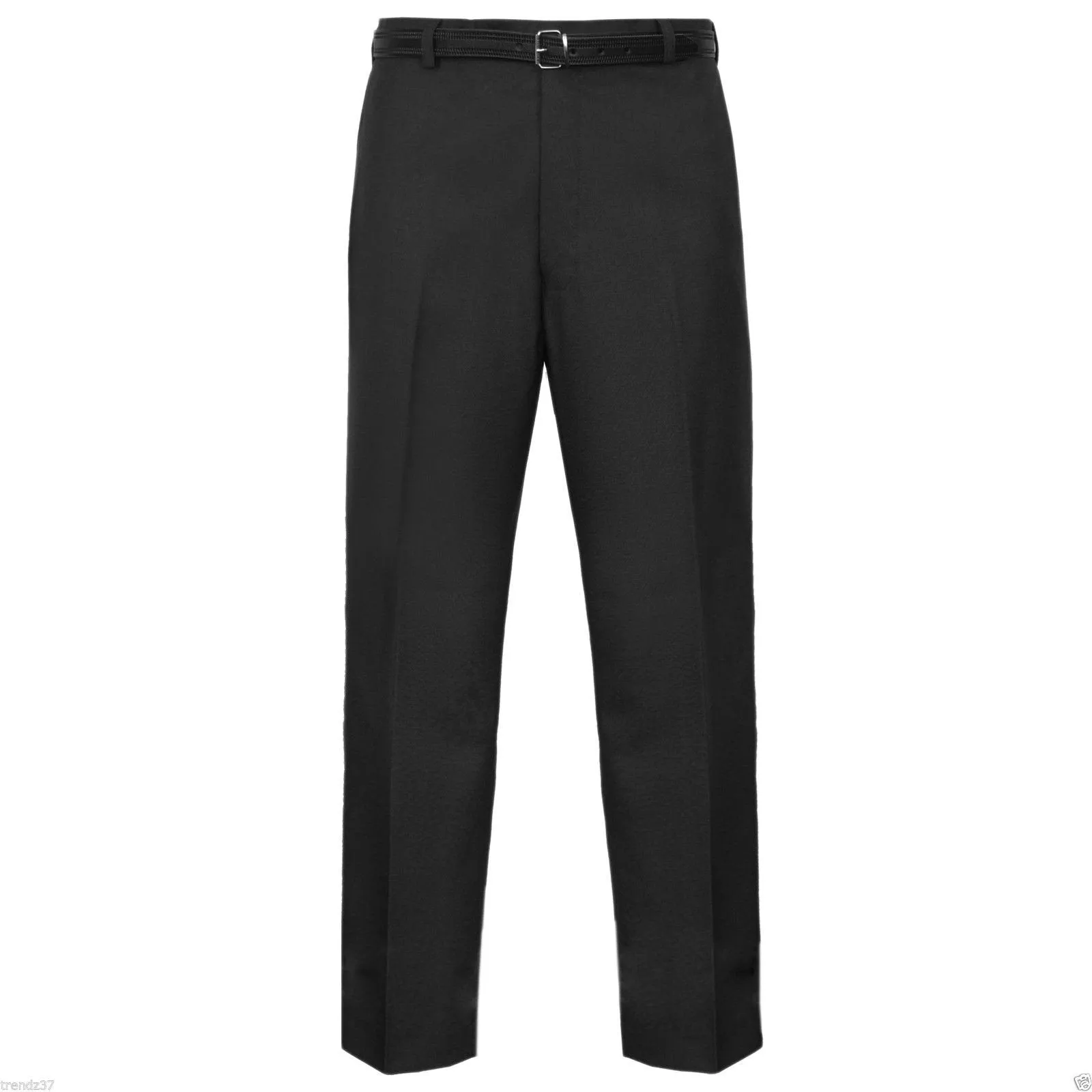 Mens Formal Trousers Casual Office Smart Business Work