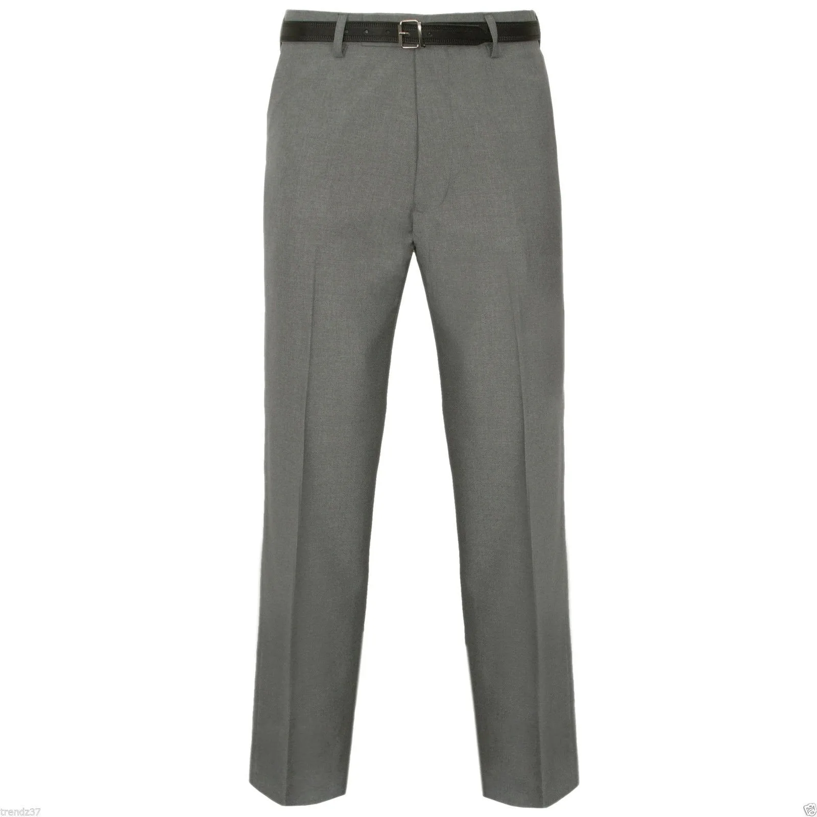 Mens Formal Trousers Casual Office Smart Business Work