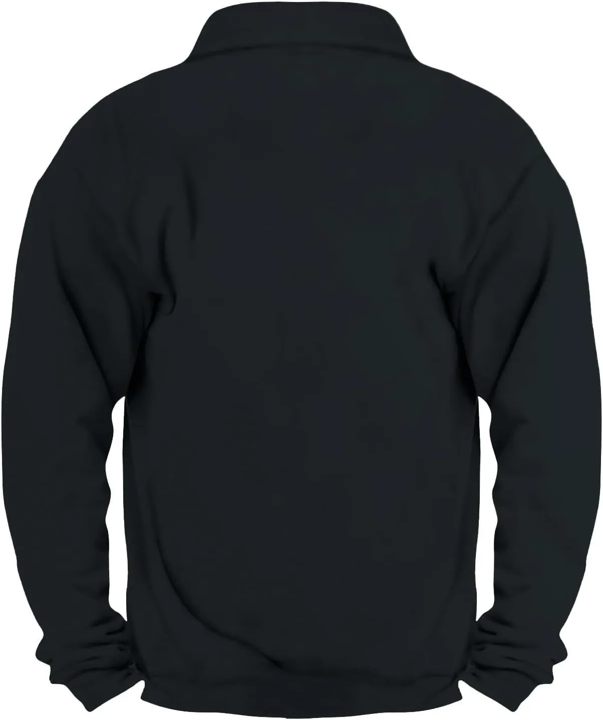 Mens Sweaters Winter Clothes Button Stand Collar Casual Long Sleeve Loose Trendy Vintage Sweatshirts