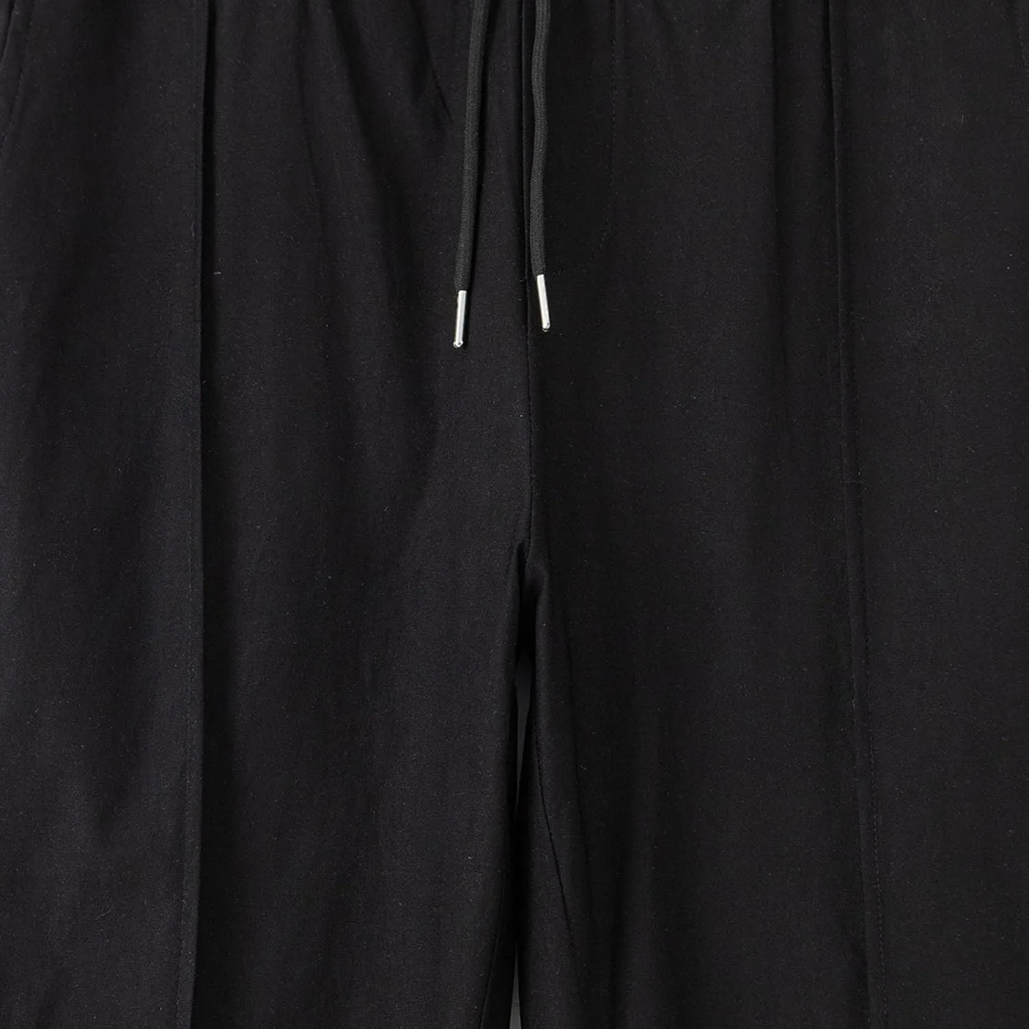 Men's Twill Jogger Pants Elastic Waist Drawstring Chino Pants Slim Fit Casual Dress Trousers with Pockets