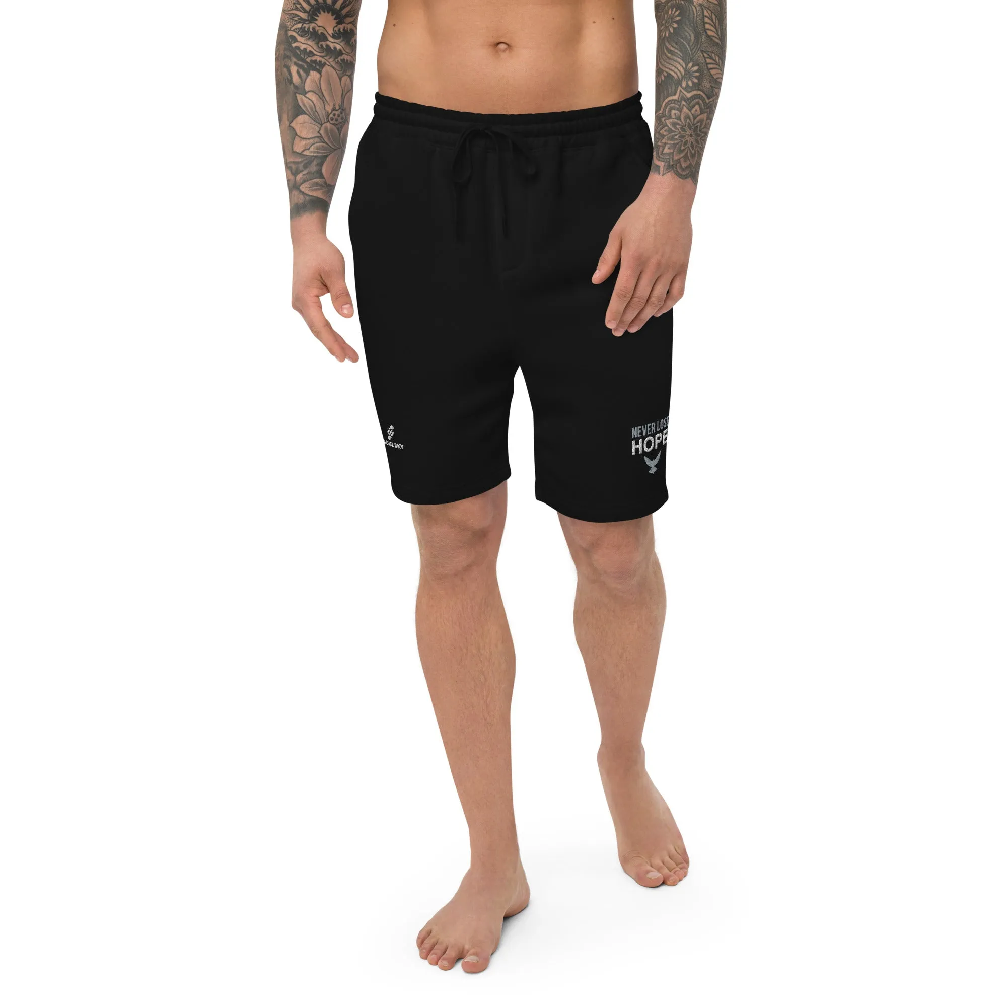 NEVER LOSE HOPE Fleece Shorts