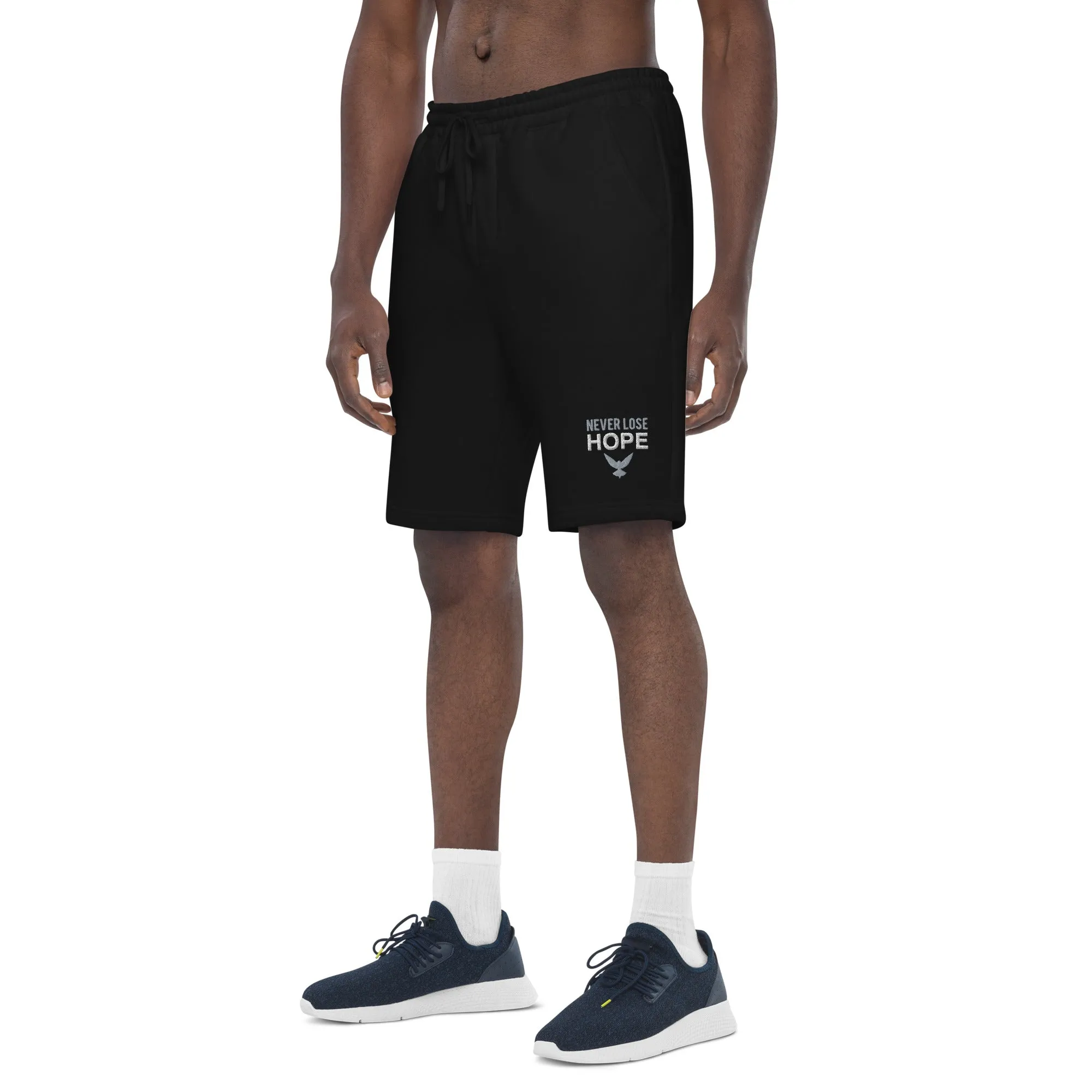 NEVER LOSE HOPE Fleece Shorts