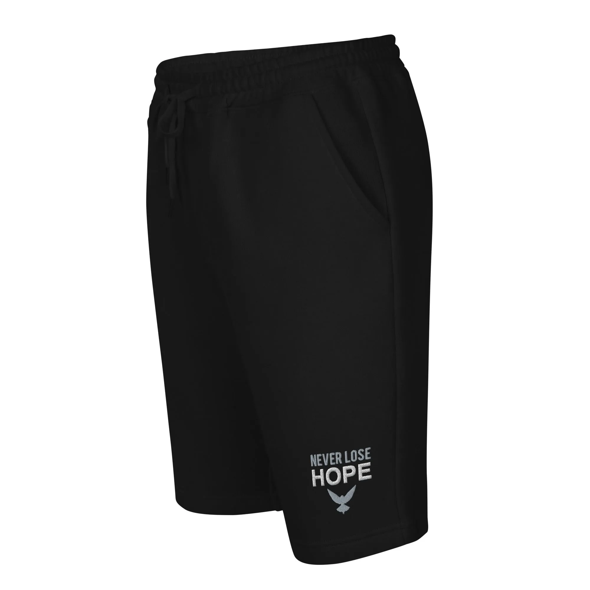 NEVER LOSE HOPE Fleece Shorts