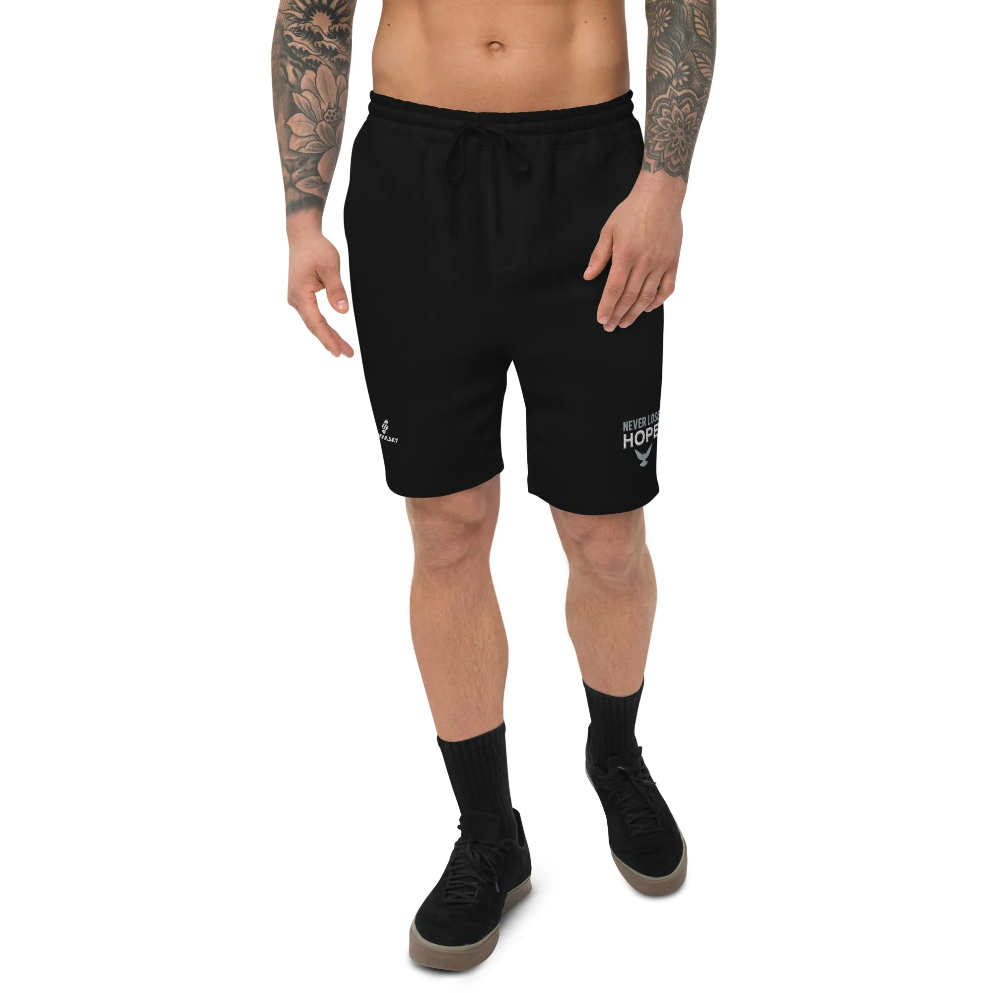 NEVER LOSE HOPE Fleece Shorts