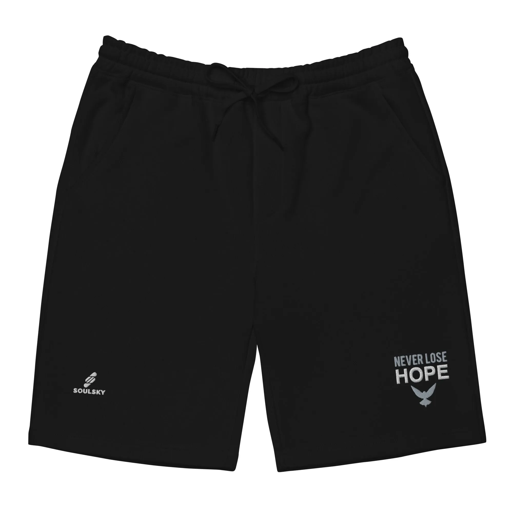 NEVER LOSE HOPE Fleece Shorts