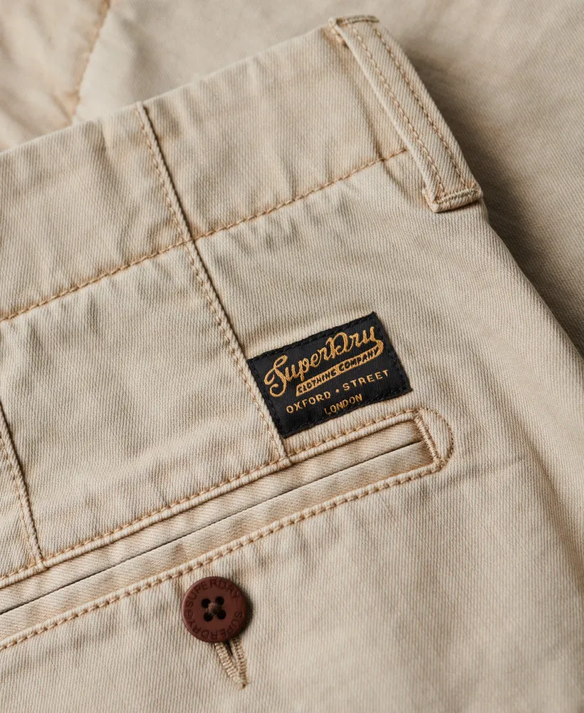 Officer Chino Shorts - Chateau Grey