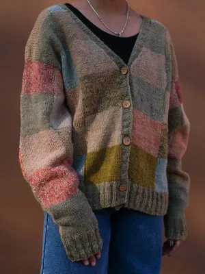 Patchwork Cardigan