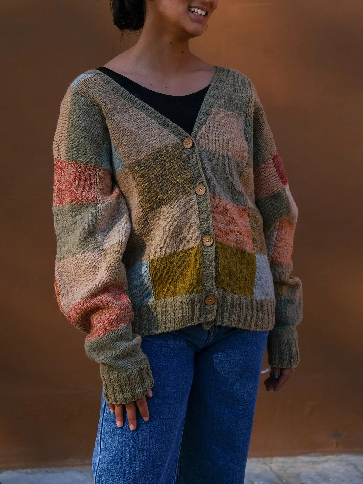 Patchwork Cardigan
