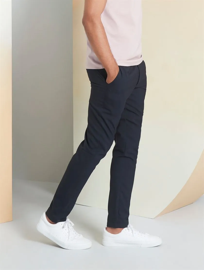 Perona   -   Mens-Bottoms-Trousers & Denims-Nathan-Pma-Ss24-163-28-Navy