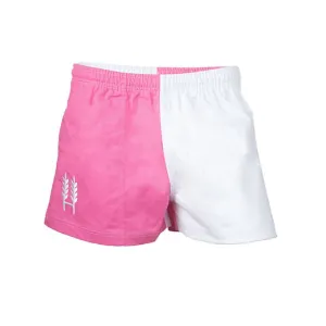 Pink/White Harlequin Shorts