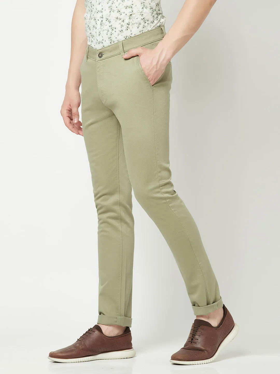 Pista Green Trousers