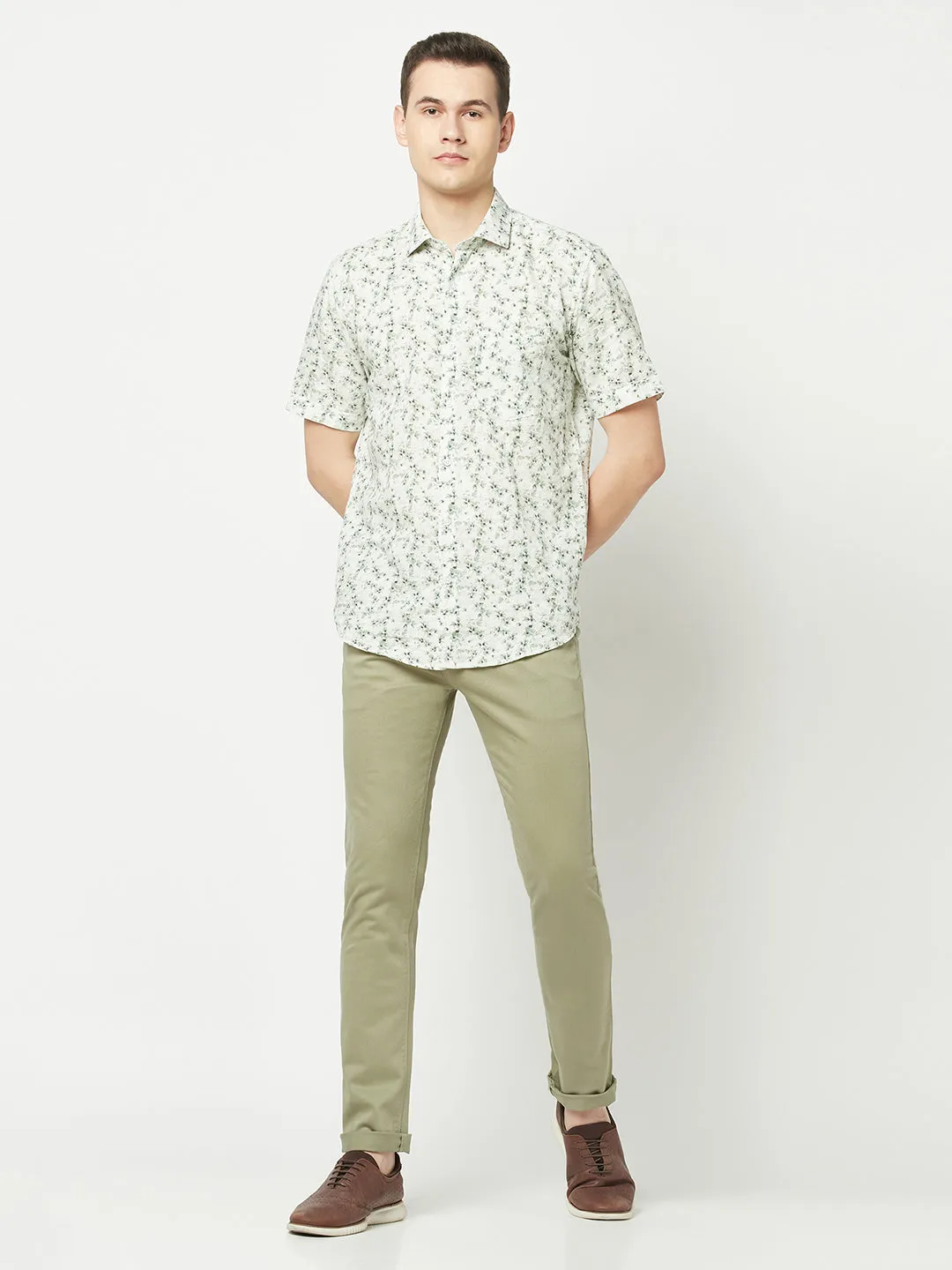 Pista Green Trousers