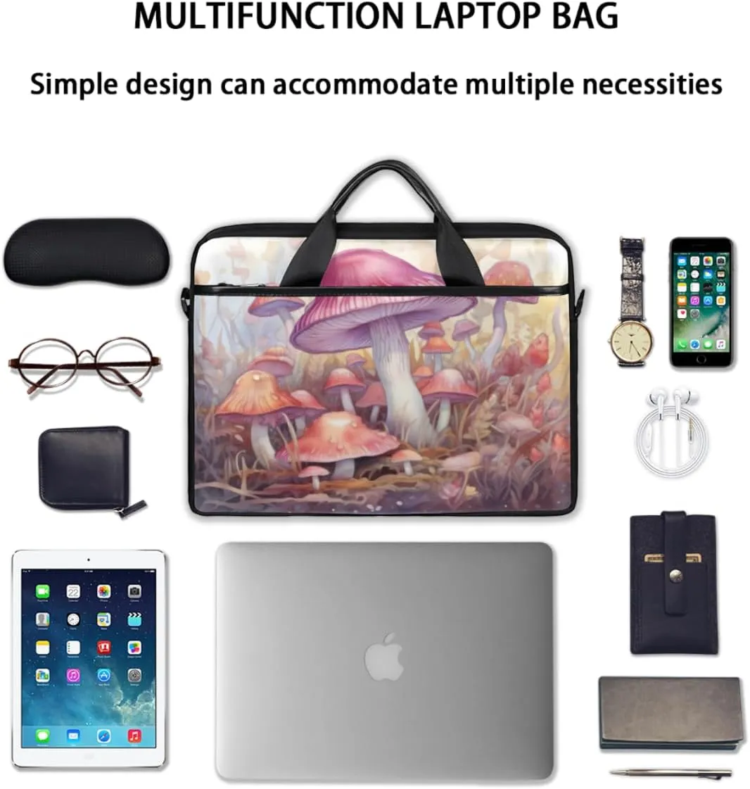 Planet Fun Pattern Laptop Shoulder Bag for Tablet Computer Notebook Sleeve Messenger Carrying Case Briefcase Tote
