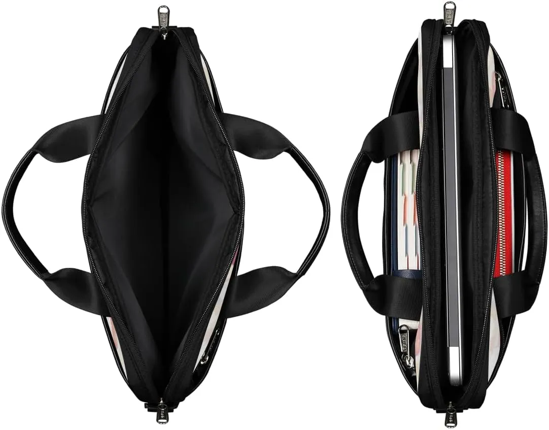 Planet Fun Pattern Laptop Shoulder Bag for Tablet Computer Notebook Sleeve Messenger Carrying Case Briefcase Tote