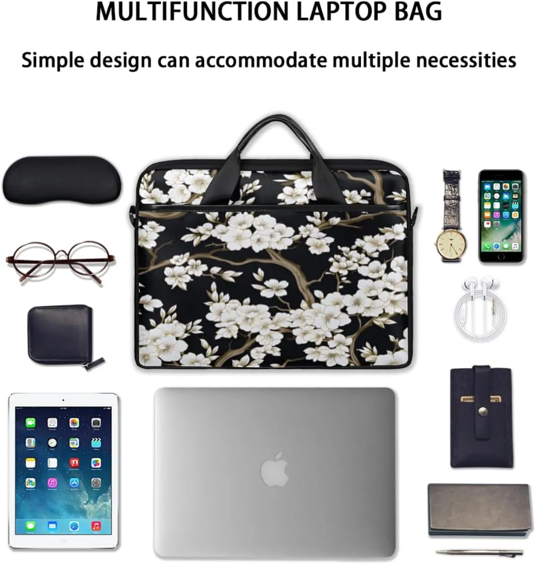 Planet Fun Pattern Laptop Shoulder Bag for Tablet Computer Notebook Sleeve Messenger Carrying Case Briefcase Tote
